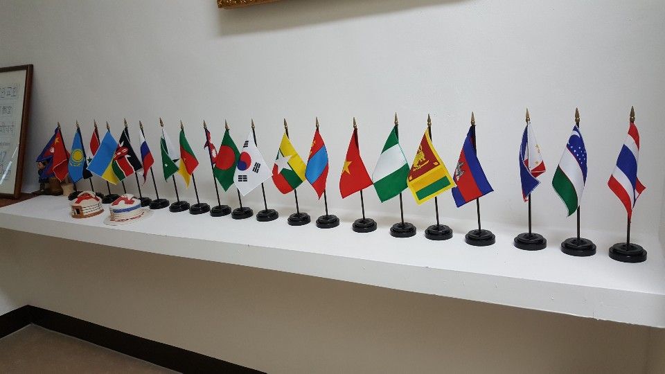 영천외국인센터를 이용하는친구들의 국가가 21개국이나 되었네요.